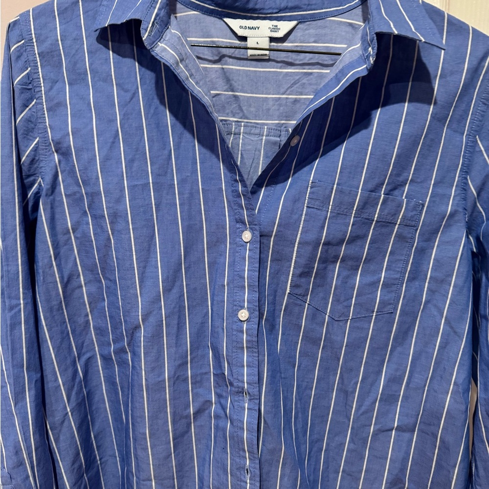 nwt button down blouse - Picture 2 of 5